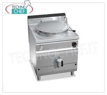 TECHNOCHEF - Cacerola cilíndrica a gas 100 litros, calentamiento indirecto, Mod.G9P10I OLLA CILÍNDRICA A GAS 100 Litros, BERTOS, Línea MAXIMA 900, Serie HIGH-TECH, con calentamiento indirecto, Potencia térmica Kw.20,9, Peso 139 Kg, dim.mm.800x900x900h