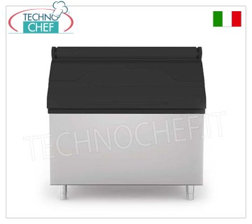 Depósito de hielo, altamente aislado, capacidad 400 Kg, peso 73 Kg, dim.mm.1235x873x1270h
