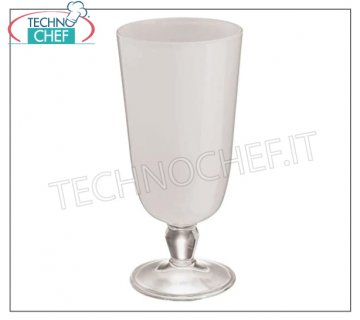Copas de helado altas y transparentes
