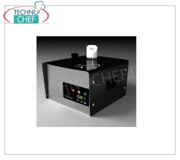 Máquinas Sanitizantes - Peróxido de Hidrógeno - Atomizador NEBULIZADOR para Desinfectar Ambientes con Peróxido de Hidrógeno para ambientes hasta 160 m/cuadrado (max 3 m de altura), Depósitos 1,5 litros, V. 230/1, Kw.0,85 - Peso 7 Kg, Dim.mm 302x305x281h