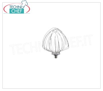 KITCHENAID - Batidor elíptico de acero inoxidable de 11 varillas