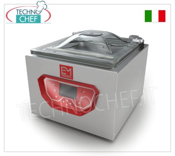 Máquina de vacío de campana profesional, cámara de 520 x 520 x 220 mm, barra de sellado de 500 mm, bomba de vacío de 20 m³/h