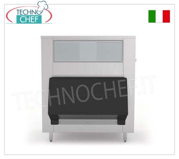 Depósito de hielo, altamente aislado, capacidad 550 Kg, peso 142 Kg, dim.mm.1220x1128x1427h