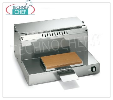 Envasadora manual de sobremesa con placa calefactora, para film en bobinas de 50 cm de ancho, Mod.DISPENSER 50M2