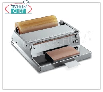 Envasadora manual de sobremesa con placa calefactora, para film en bobinas de 50 cm de ancho, Mod.DISPENSER51MB