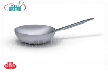 Ballarini - SARTÉN WOK, espesor 3 mm, Profesional SARTÉN WOK A, 1 mango, SERIE 7000, en ALUMINIO, diámetro 240 mm, altura 75 mm