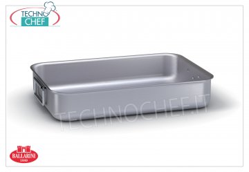 Ballarini - ASADOR ALTO 2 asas en Aluminio, espesor 3 mm, Profesional