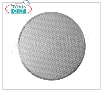 Rejilla para pizza redonda de aluminio Ø 50, Mod.81567 Rejilla para cocinar pizza redonda de aluminio, Lilly, diámetro 50 cm.