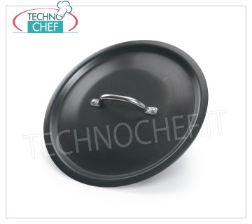 Technochef - CUBIERTA DE ALUMINIO SIN PALOS Ø 24 cm Cubierta de aluminio antiadherente, 240 mm de diámetro.