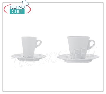 Café de porcelana - tazas de capuchino TAZAS Y PLATO, MARCA TOGNANA