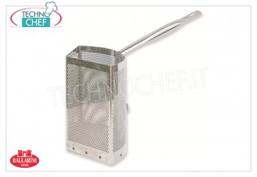 Ballarini - CESTA DE ACERO INOXIDABLE 1/3, diámetro 360 mm, altura 230 mm, para Cocedor de Pasta de 3 Cestas Mod.9036