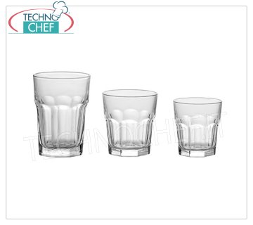 Copas para agua y vino CRISTAL, LIBBEY, Colección Gibraltar, CL 26,6, H 9,2, Diam.8,6 -- Disponible en paquetes de 12