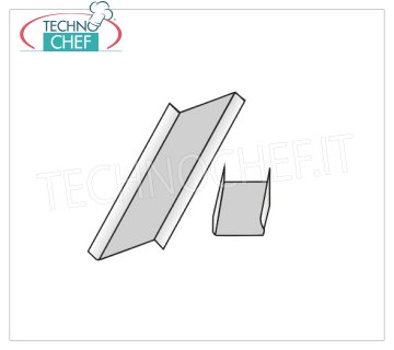 TECHNOCHEF - Kit de montaje de estante esquinero, Mod.97013