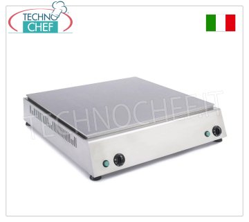 TECHNOCHEF - Piadina eléctrica profesional de sobremesa, 4 piadinas Ø 30 cm, Mod. 999.1635