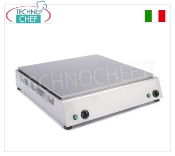 TECHNOCHEF - Calientapiandinas Eléctrico Profesional de Sobremesa, 4 Piadinas Ø 30 cm, Mod.999.1645