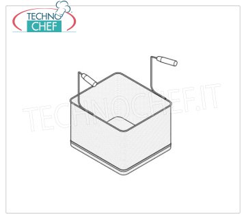 TECHNOCHEF - 1/2 canasta para cocina de pasta, Mod.9CS1 / 2