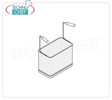 TECHNOCHEF - Cesta 1/3 para cocina de pasta, Mod.9CS1 / 3