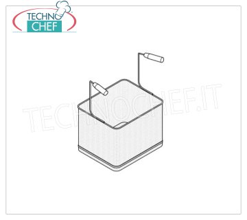 TECHNOCHEF - Cesta 2/3 para cocina de pasta, Mod.9CS2 / 3