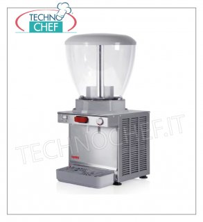 Máquina de bebidas frías - Depósito de 19 lt. Dispensador de bebidas frías con contenedor de 19 lt, peso 22, dim. mm 320x420x720h