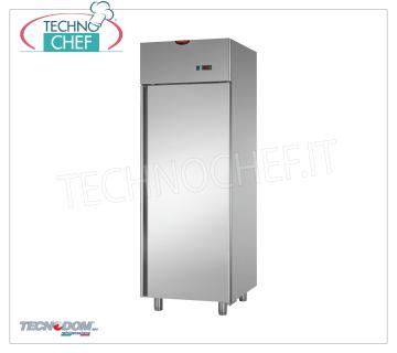 TECNODOM - Mueble Frigorífico 1 puerta, lt.700, Profesional, Ventilado, Mod AF07MIDMTN ARMARIO FRIGORÍFICO 1 puerta, marca TECNODOM, capacidad 700 litros, temperatura de funcionamiento -2°/+10°C, refrigeración ventilada, Gastro-Norm 2/1, V.230/1, Kw.0,385, Peso 110 Kg, dim.mm .710x800x2030h