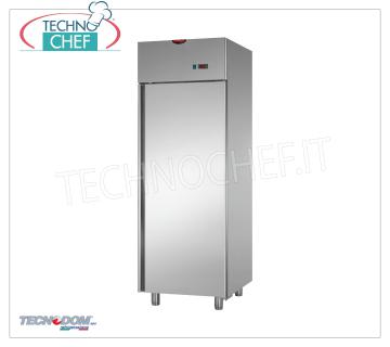 TECNODOM - Congelador-Congelador 1 Puerta, 700 l, Mod.AF07MIDMBT Vitrina-Congelador 1 puerta, marca TECNODOM, con estructura de acero inoxidable, capacidad 700 lt, baja temperatura -18°/-22°C, refrigeración ventilada, Gastro-Norm 2/1, V.230/1, Kw.0, 65, Peso 122 Kg, dim.mm.710x800x2030h