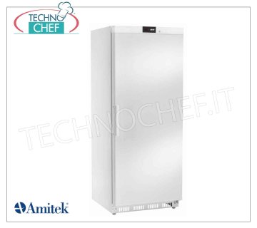 Amitek - Armario Frigorífico 1 Puerta, Lt.580, Estático, Temp.0°/+8°C, Clase C, mod. AKD 600R