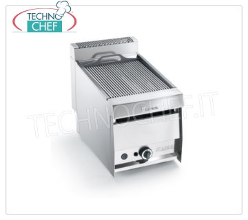 GRILL VAPOR GAS versión TOP, 1 Módulo - ARRIS - Serie 700 - Solicitar Cotización GRILL VAPOR GAS versión TOP, 1 módulo con 1 ZONA DE COCCIÓN de 390x470 mm, completo con parrilla de varilla, potencia térmica 10,5 kw, Peso 50 Kg, dim.mm.420x700x440h