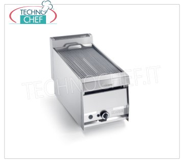 PARRILLA VAPOR GAS versión TOP, 1 Módulo - ARRIS - Serie 900 - Solicitar Cotización GRILL VAPOR GAS versión TOP, 1 MÓDULO con ZONA DE COCCIÓN 390x670 mm, completo con parrilla de varilla, potencia térmica 13,0 kw, Peso 57 Kg, dim.mm.420x900x440h