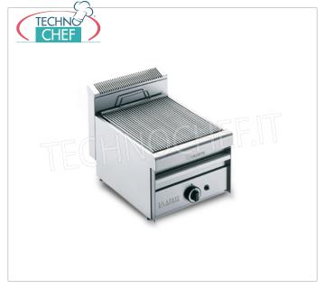 GRILL VAPOR GAS versión TOP, 1 Módulo - ARRIS - Serie 700 - Solicitar Cotización GRILL VAPOR GAS versión TOP, en acero inoxidable AISI 430, 1 MÓDULO con 1 ZONA DE COCCIÓN de 390x550 mm, completo con parrilla de varillas, potencia térmica 8,5 kw, peso 35 kg, dimensiones externas 420x700x315h mm