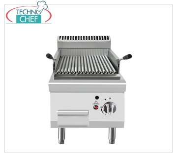 Technochef - PARRILLA DE PIEDRA DE LAVA, Kw.7,00