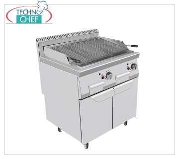 Technochef - PARRILLA DE PIEDRA DE LAVA en MÓVIL, Kw.14,00