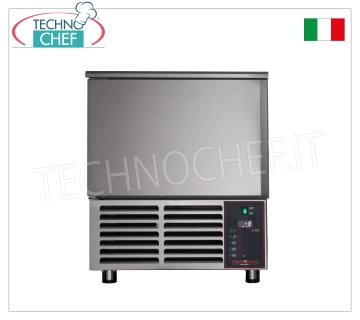 TECNODOM - Abatidor de temperatura para 5 bandejas GN 1/1 (325x530 mm) o bandejas de pastelería 600x400 mm