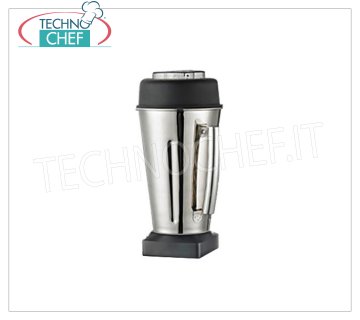 TECHNOCHEF - Vidrio de acero inoxidable para licuadoras, Mod.BINOX