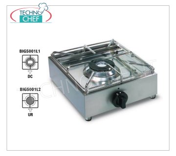 Cocina de gas de sobremesa profesional, 1 quemador