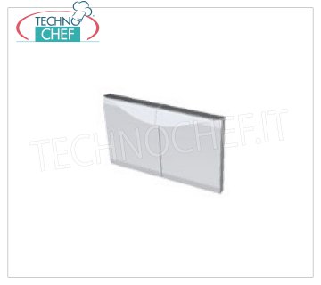 TECHNOCHEF - 2 Puertas para compartimento, Mod.2P400