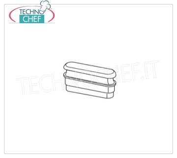 TECHNOCHEF - Tapón oval de teflón, Mod.TPTO