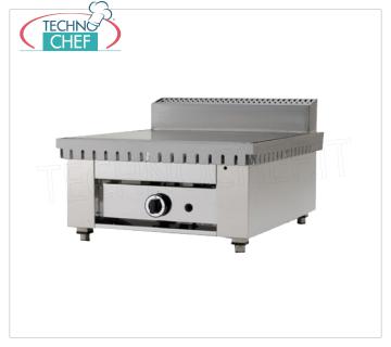 Technochef - Mini versión eléctrica SUPERIOR, capacidad de 4 a 8 tortillas Cocina eléctrica a gran escala en la versión superior con placa de acero 600x600 para 4 envolturas, V 380/3 + N, kw 3.5, tenue. mm externo 650x730x490h