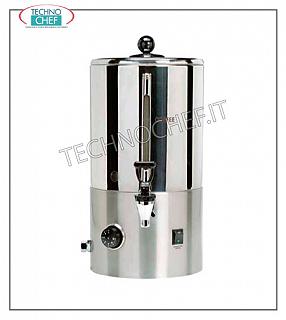 Dispensadores de bebidas calientes para el desayuno Máquina para la producción de café y té filtrado, automática en acero inoxidable 18/10, rendimiento 3 lt/hora, V230/1, Kw.1,5, dim.mm.345 x 400 x 560 h