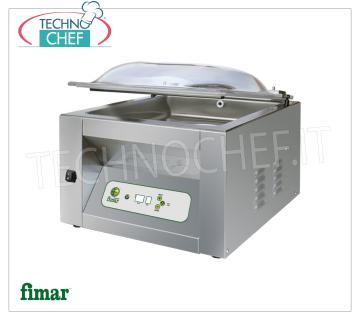 Máquina de cámara de vacío profesional, barra de sellado cm 45, cámara cm 46x45x22h, mod. CAM 450 ECO