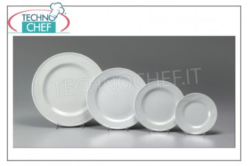 SATURNIA - Platos y Vajillas de Porcelana Blanca - Colección CAPRERA - Gama Completa