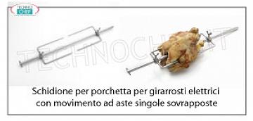 Pincho para PORCHETTA apto para asador mod. G-20P