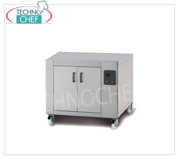 Célula de fermentación con frente de acero inoxidable.
