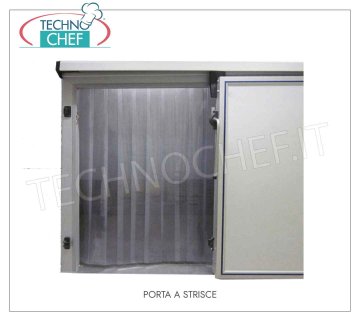 Puerta de tira de PVC para cámara fría Cortina de puerta en tiras de plástico de PVC transparente (800 o 900) adecuadas para celdas de frigorífico TN eBT