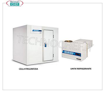 Celdas Congeladoras - Freezer, Temperatura -14°-22°, Línea MISA 