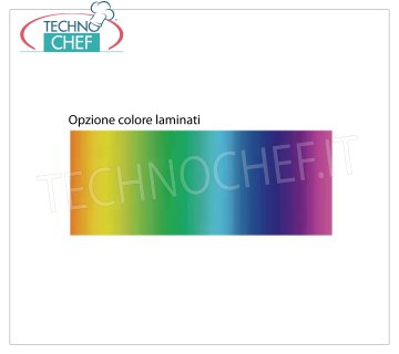 TECHNOCHEF - Opción de color laminado, Mod. OPT87003 Opción de color laminado especial para Mod. H1600