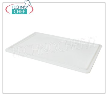 Tapa para caja de pan de pizza de 60x40 cm, color blanco