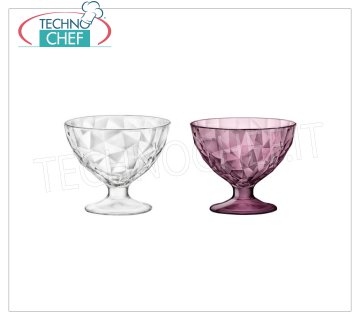 COPA DE GELATO, BORMIOLI ROCCO, Colección Diamante COPA HELADO TRANSPARENTE, BORMIOLI ROCCO, Colección Diamante