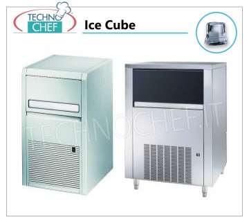 Productores/Máquinas de cubitos de hielo llenos con depósito 