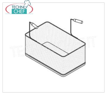 TECHNOCHEF - Cesto 1/1 para cocedor de pasta, Mod.CS1/1 Cesta 1/1, dim.mm.290x330x200h, para cocedores de pasta Serie 700.