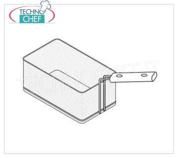 TECHNOCHEF - 1/2 cestillo para cuecepastas, Mod.CS1/2